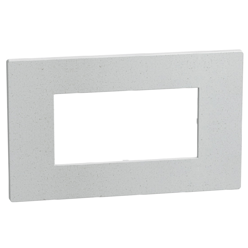 BTicino Schakelmateriaal Light Now afdekraam 4 modules wit fiber