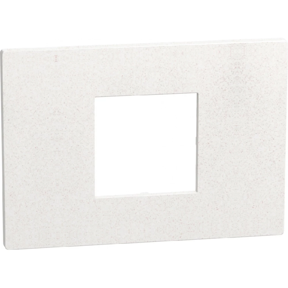 BTicino Schakelmateriaal Light Now afdekraam large 2 modules wit mica