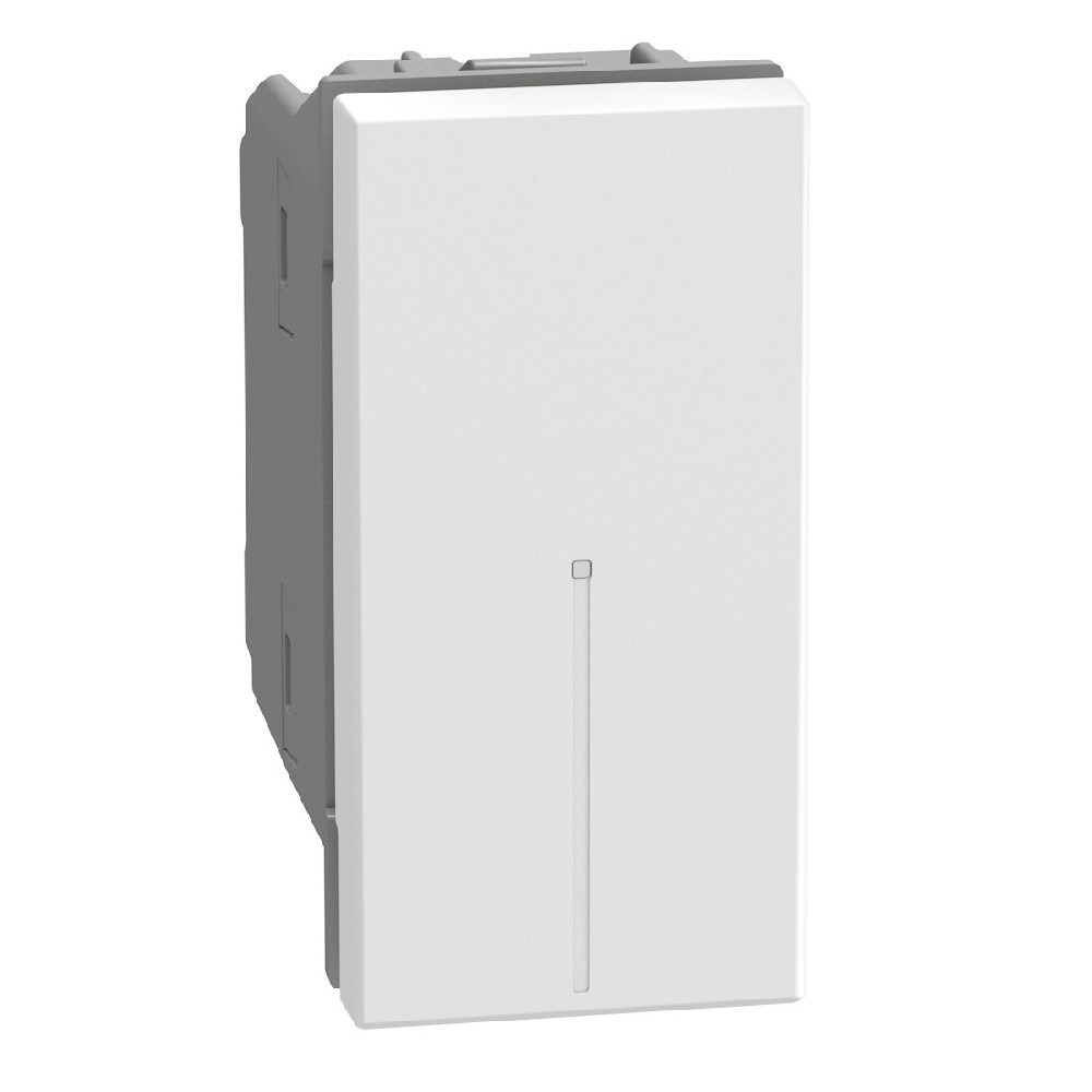 BTicino Schakelmateriaal Light Now axiale kruisschakelaar 10ax - 1 module - wit