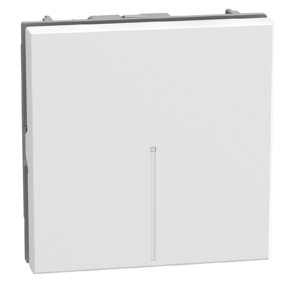 BTicino Schakelmateriaal Light Now axiale kruisschakelaar 10ax - 2 modules - wit