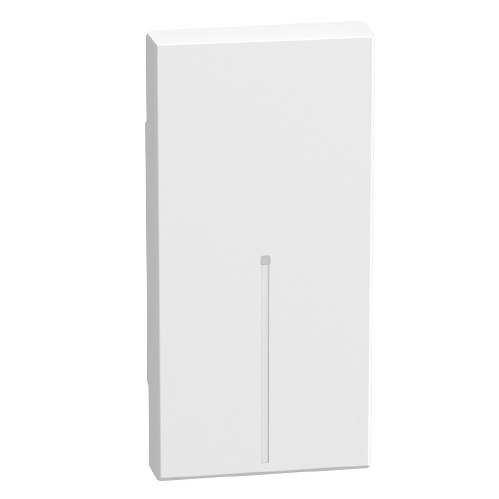 BTicino Schakelmateriaal Light Now axiale toets voor bedieningen 1 module - wit