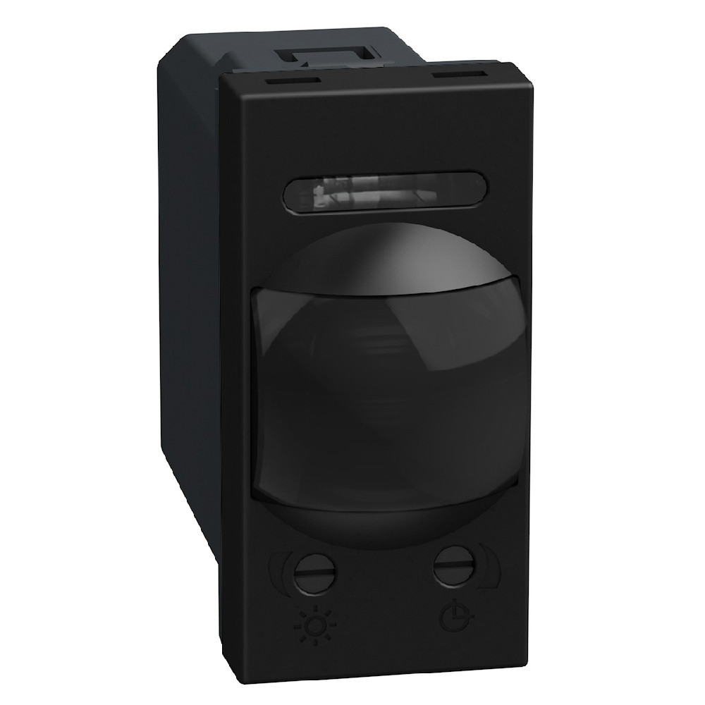 BTicino Schakelmateriaal Light Now bewegingsdetector 3 draads - 1 module - zwart