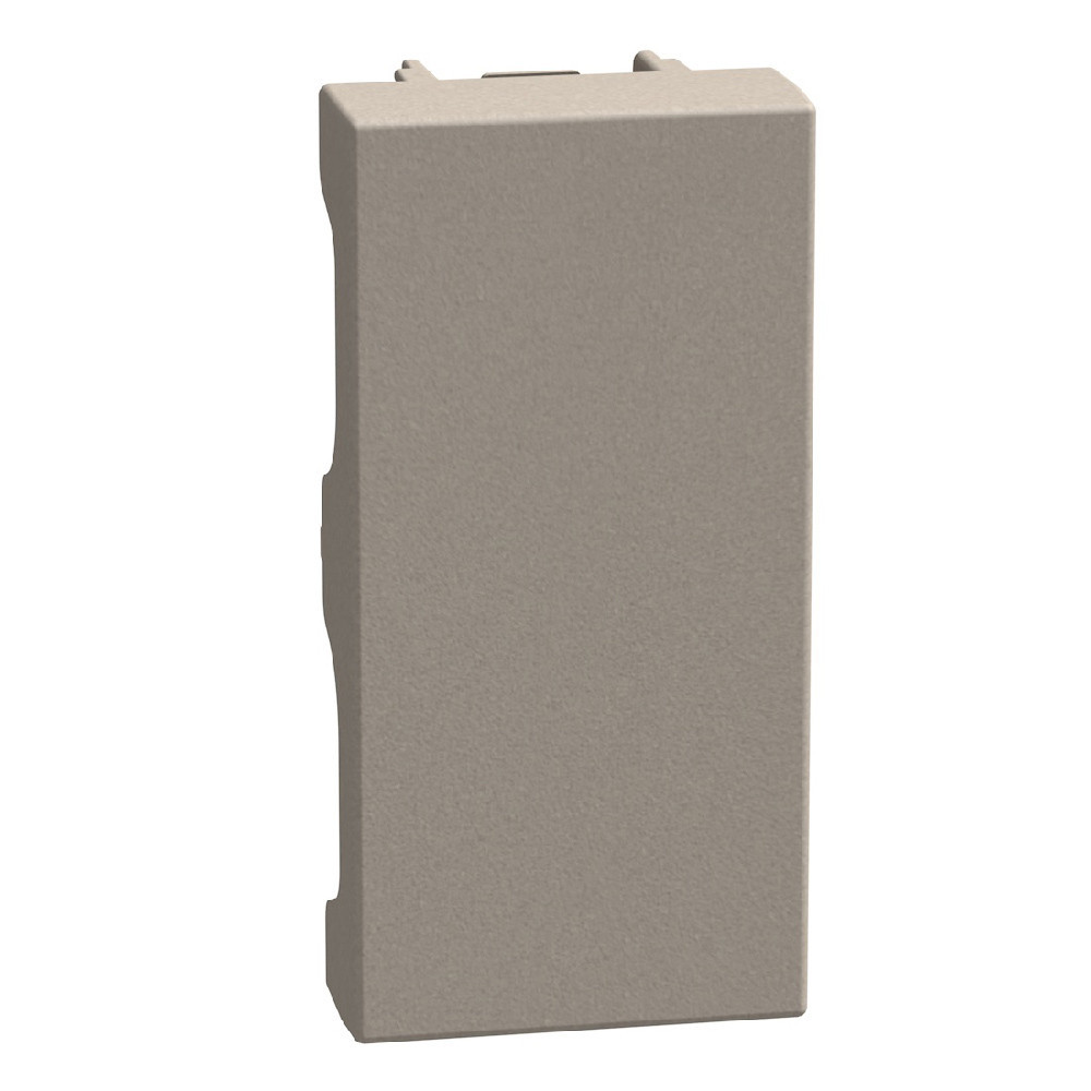 BTicino Schakelmateriaal Light Now blindplaat 1 module - stone