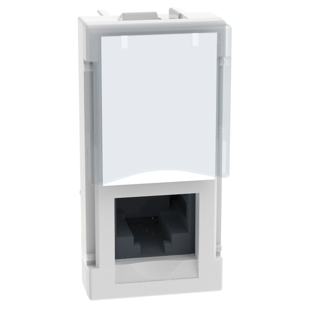 BTicino Schakelmateriaal Light Now connector RJ45-utp-cat5e 1 module wit