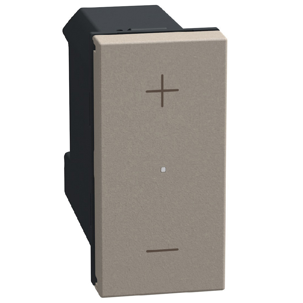 BTicino Schakelmateriaal Light Now dimmer 3 draads 150W - 1 module - stone