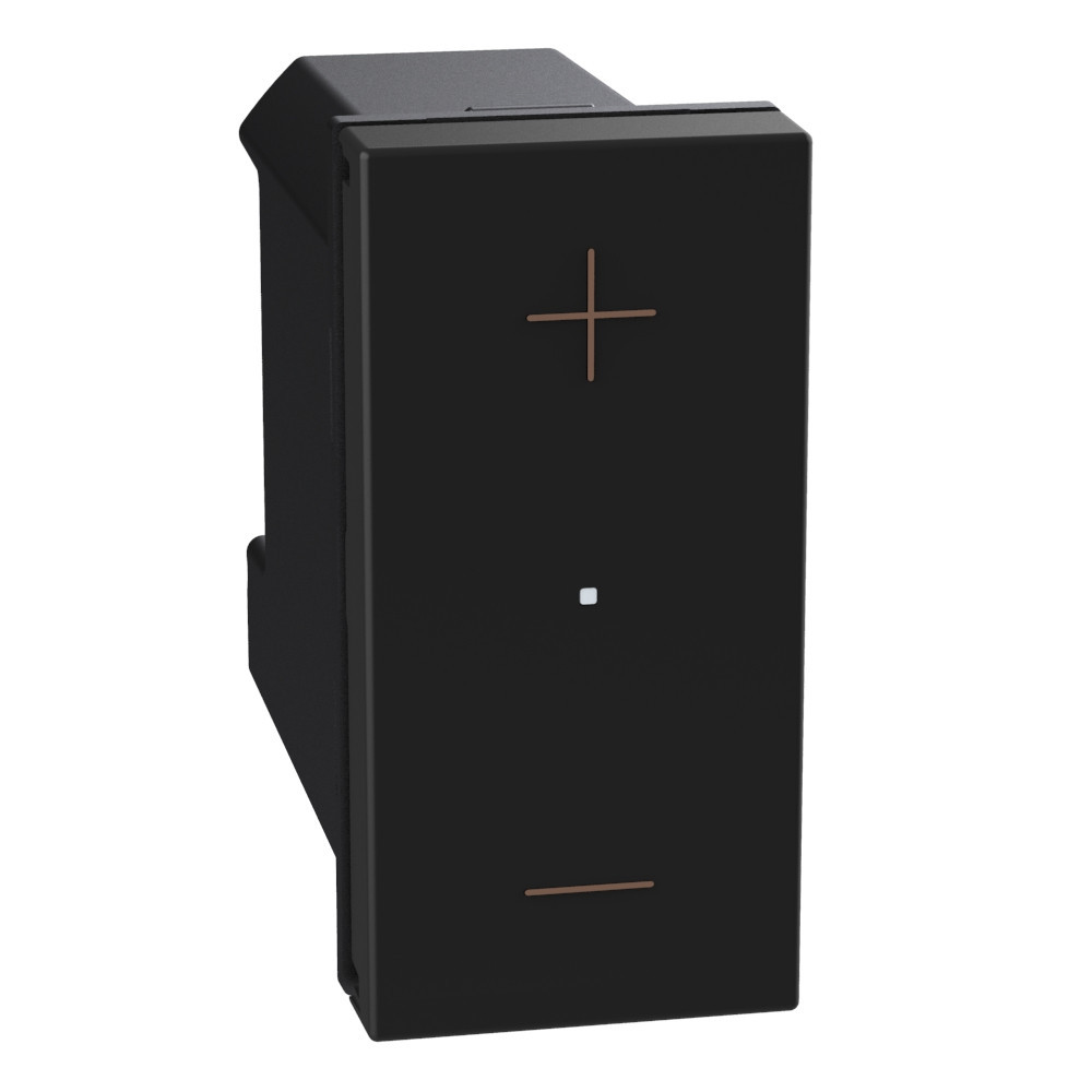 BTicino Schakelmateriaal Light Now dimmer 3 draads 150W - 1 module - zwart