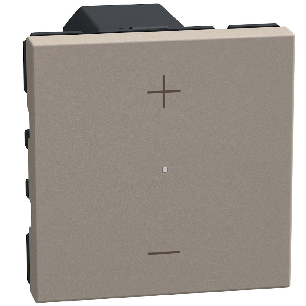 BTicino Schakelmateriaal Light Now dimmer 3 draads 150W - 2 modules - stone
