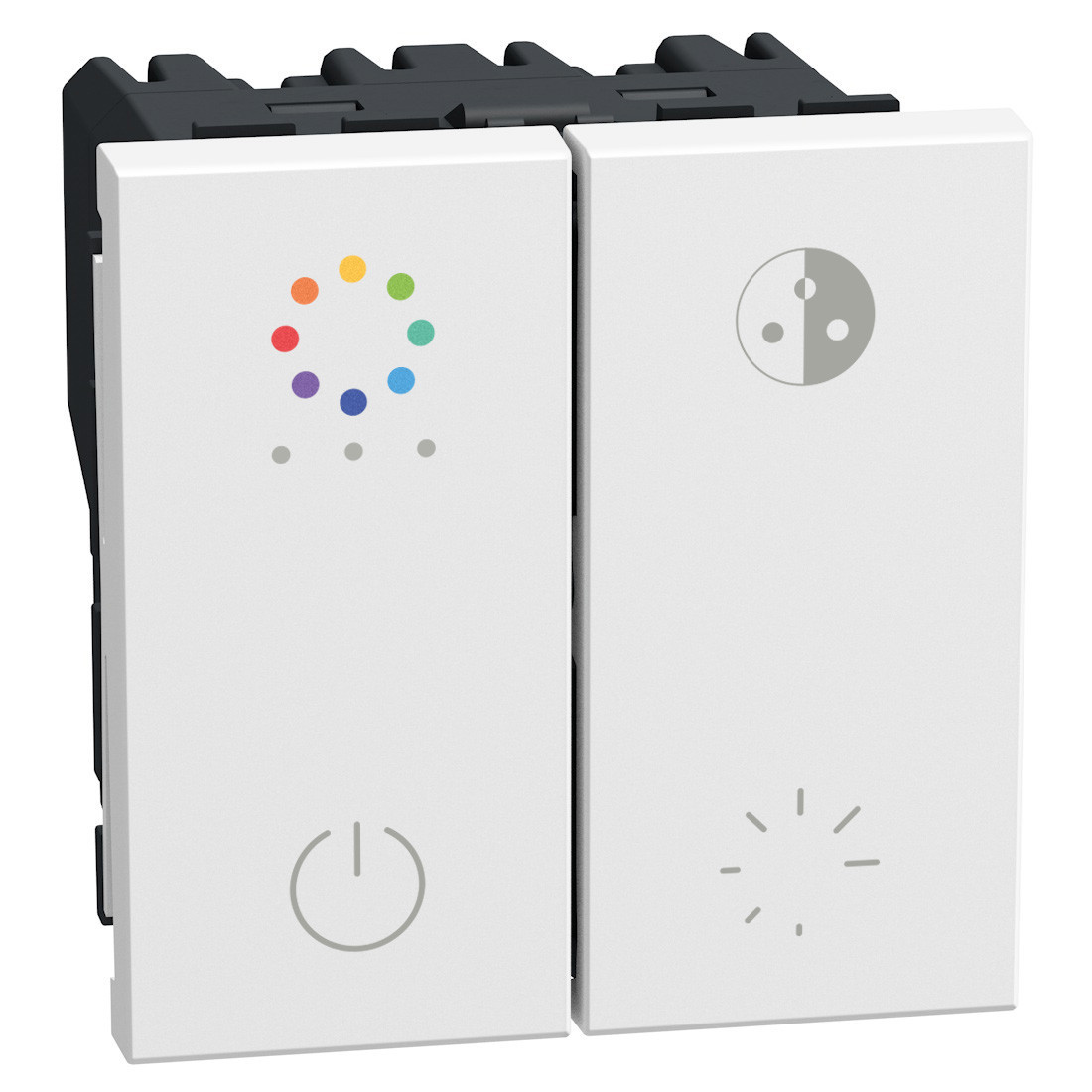 BTicino Schakelmateriaal Light Now dimmer dali - 2 modules - wit