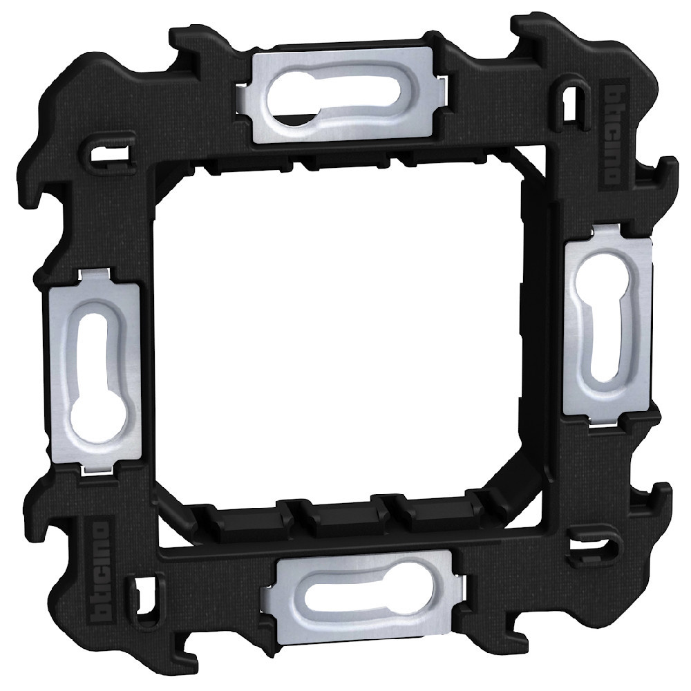 BTicino Schakelmateriaal Light Now inbouwraam - 2 modules, geleverd met beschermkap