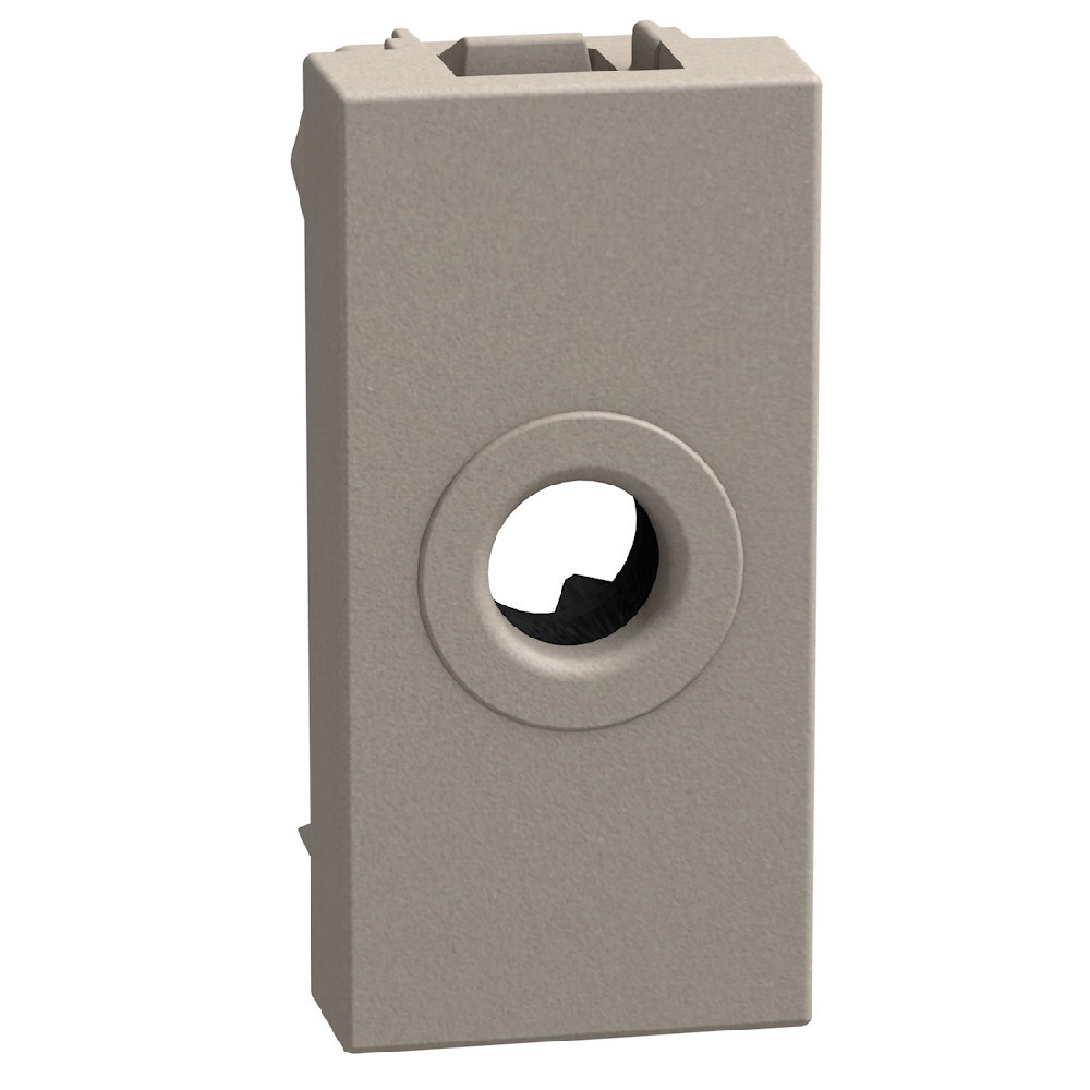 BTicino Schakelmateriaal Light Now kabeluitvoer 1 module - stone