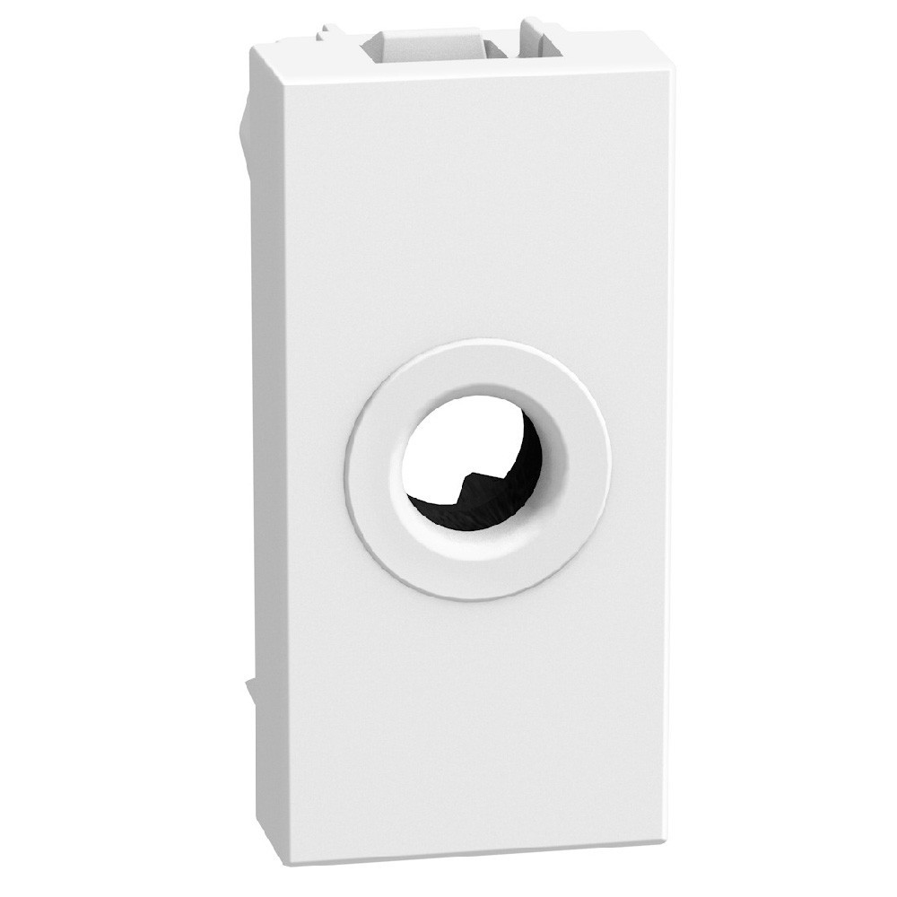 BTicino Schakelmateriaal Light Now kabeluitvoer 1 module - wit