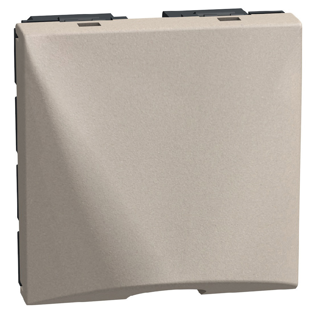 BTicino Schakelmateriaal Light Now kabeluitvoer 2 modules - stone