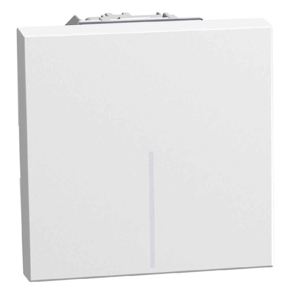 BTicino Schakelmateriaal Light Now kruisschakelaar 10ax - 2 modules - wit