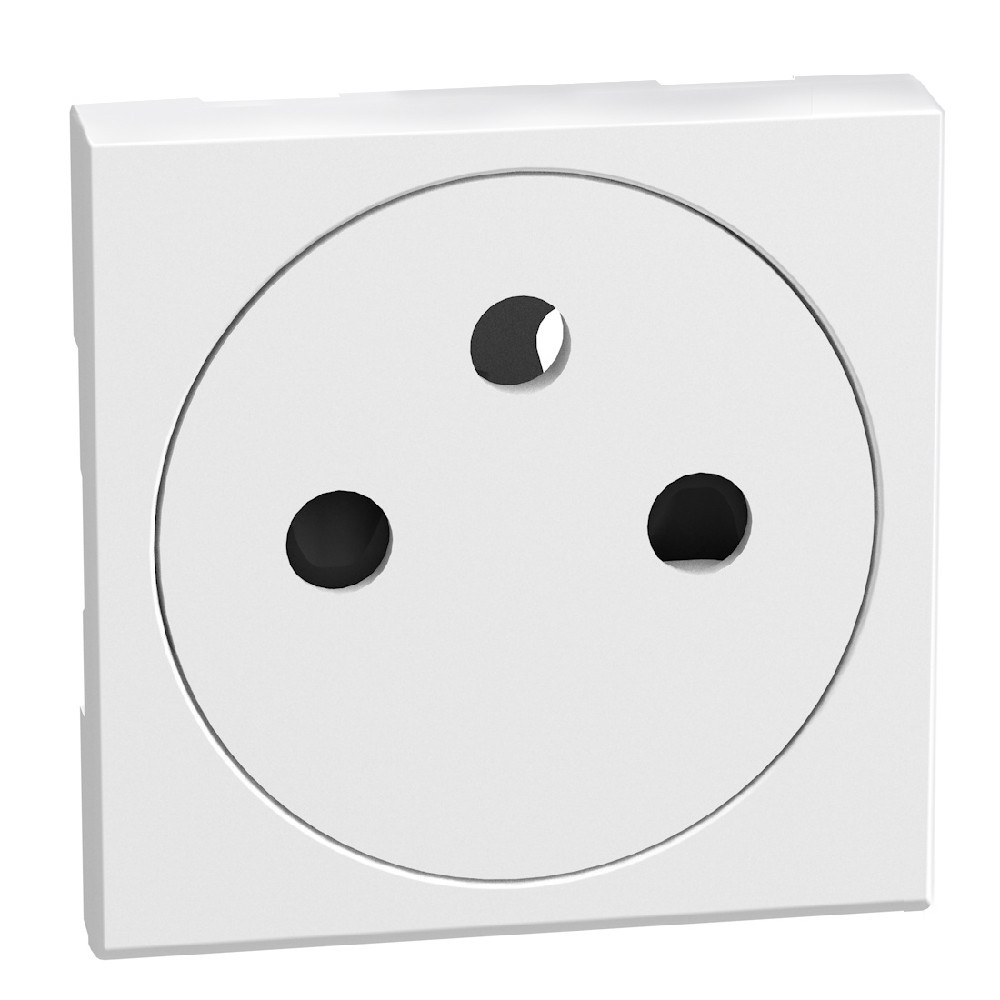 BTicino Schakelmateriaal Light Now sierplaat voor contactdoos 2p+a - 2 modules - wit