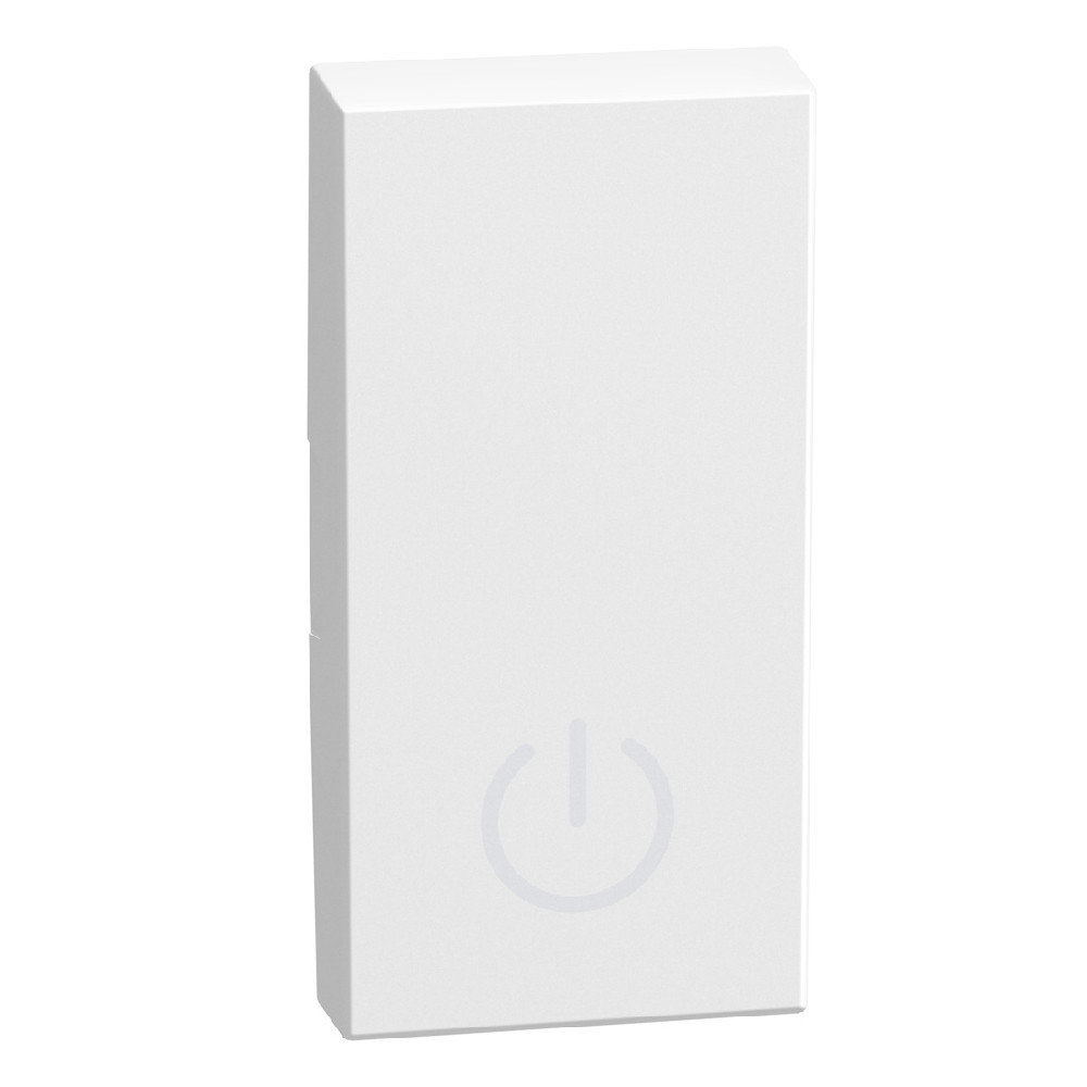 BTicino Schakelmateriaal Light Now toets met pictogram boiler 1 module - wit