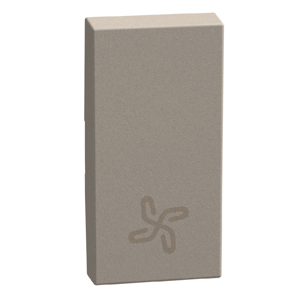 BTicino Schakelmateriaal Light Now toets met pictogram sleutel 1 module - stone
