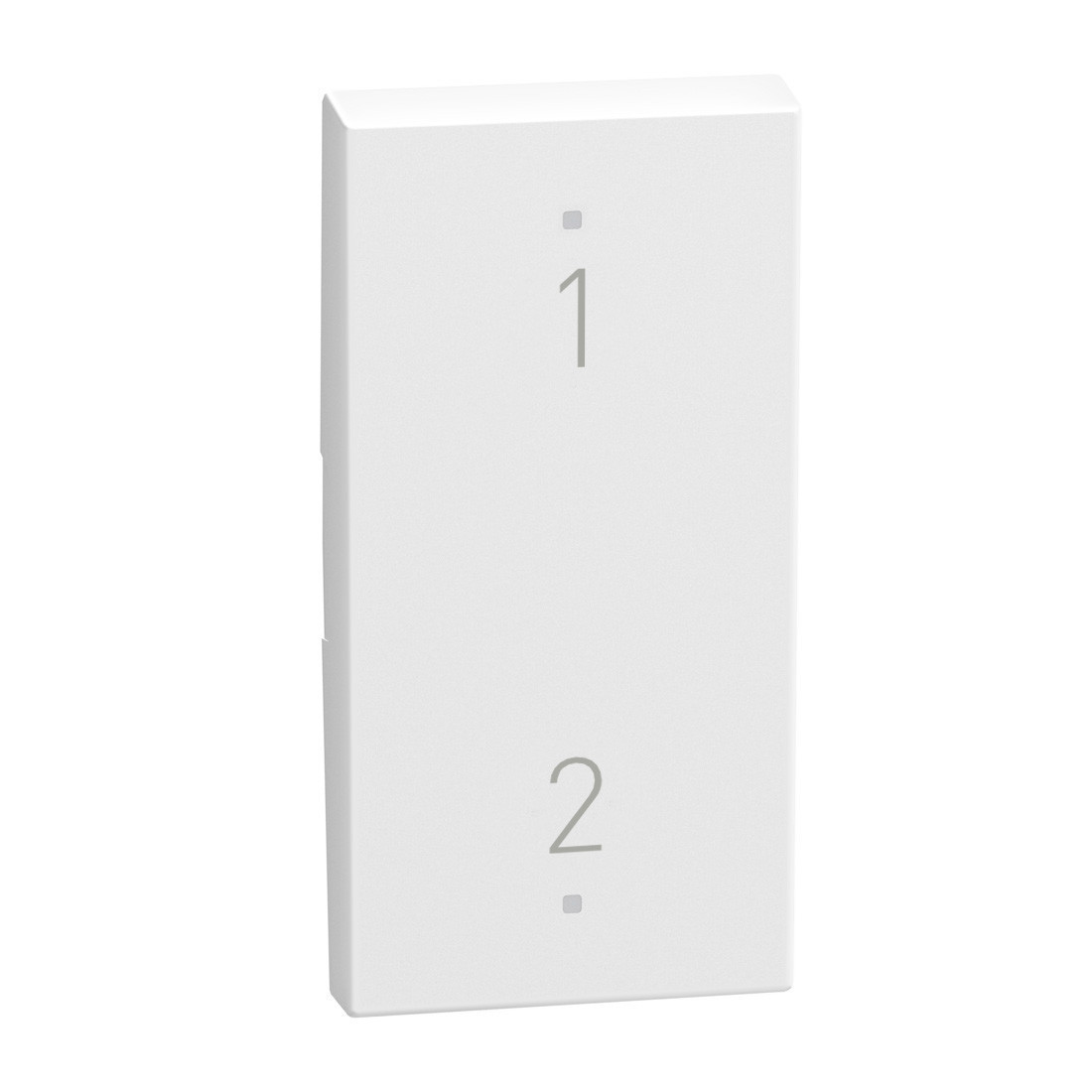 BTicino Schakelmateriaal Light Now - toets pictogram 1-2 myhome 1 module - wit