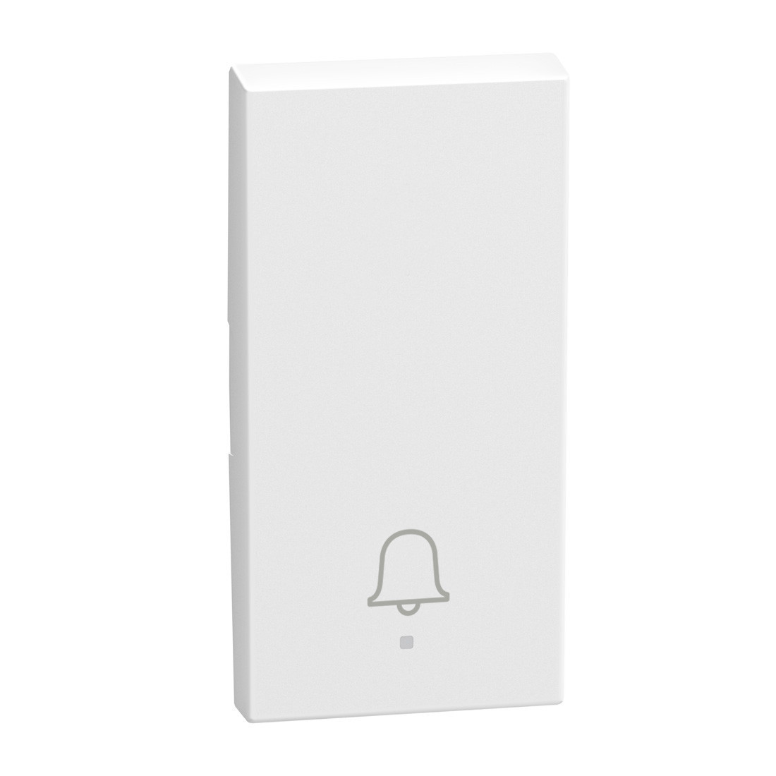 BTicino Schakelmateriaal Light Now - toets pictogram bel myhome 1 module - wit