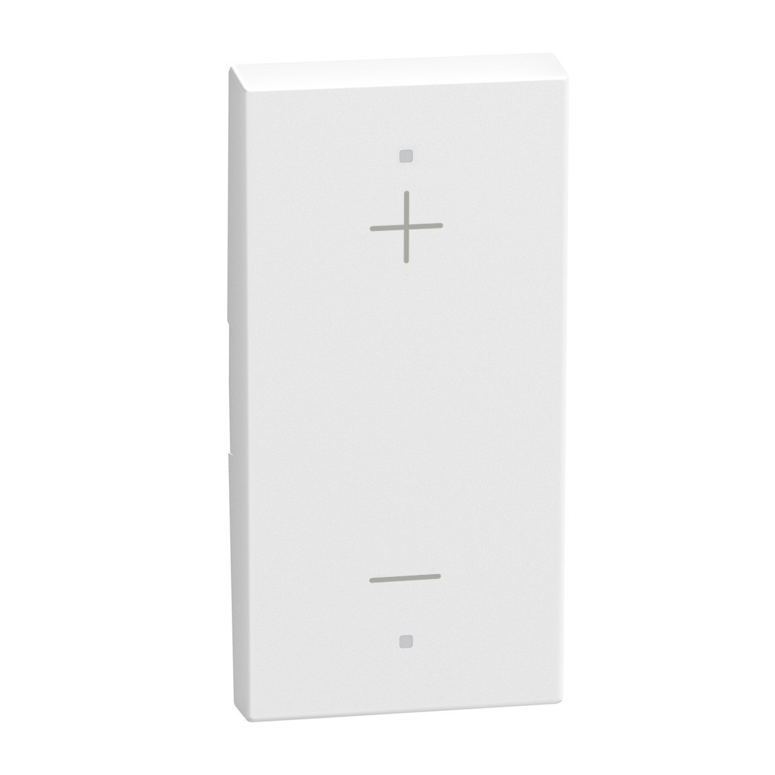 BTicino Schakelmateriaal Light Now - toets pictogram + en - myhome 1 module - wit