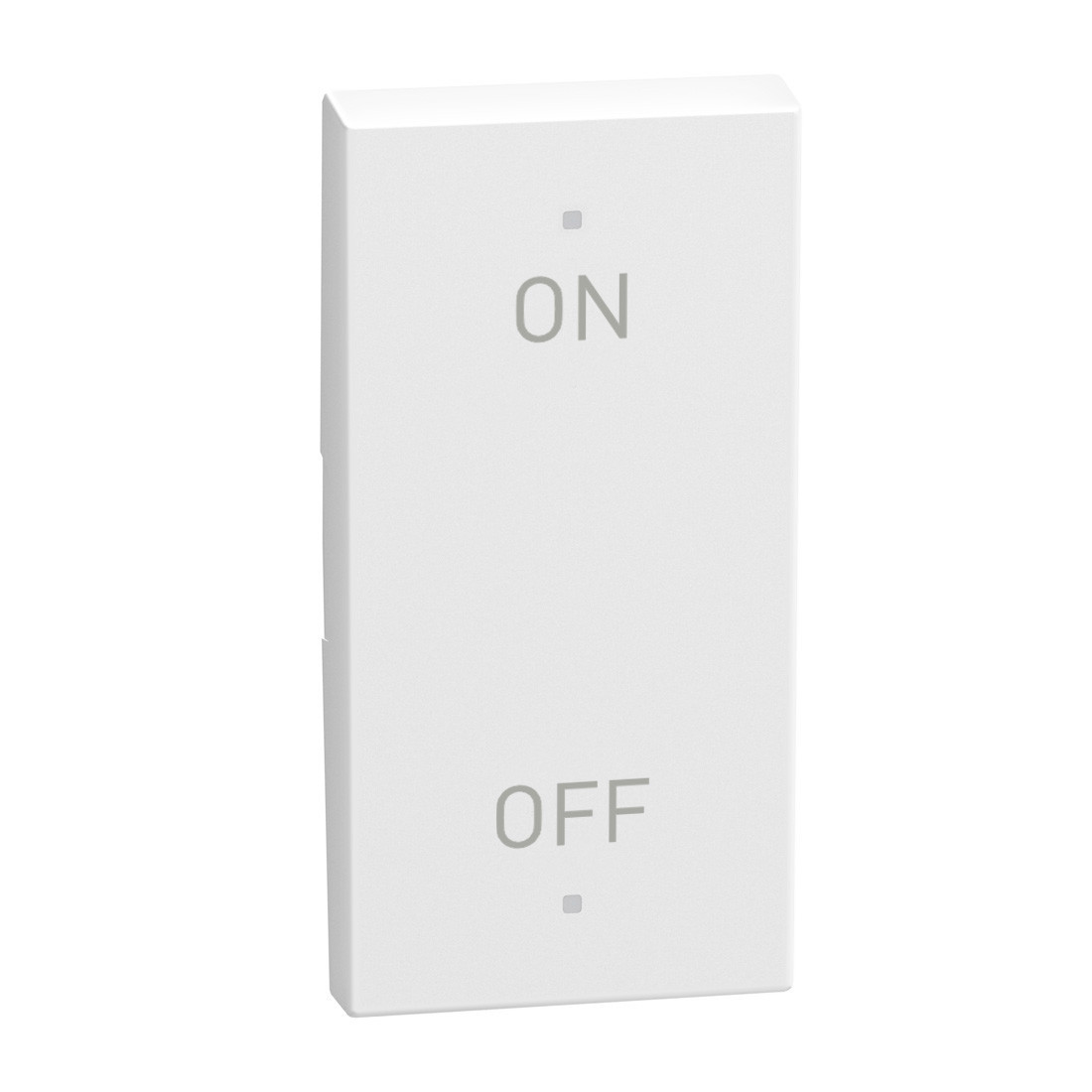 BTicino Schakelmateriaal Light Now - toets pictogram on-off myhome 1 module - wit