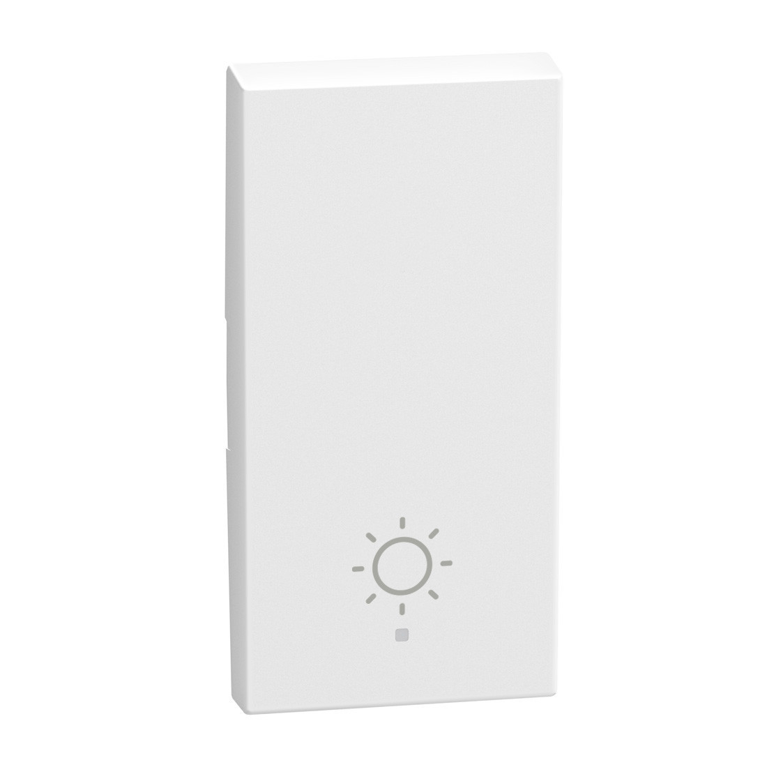 BTicino Schakelmateriaal Light Now - toets pictogram traphal myhome 1 module - wit