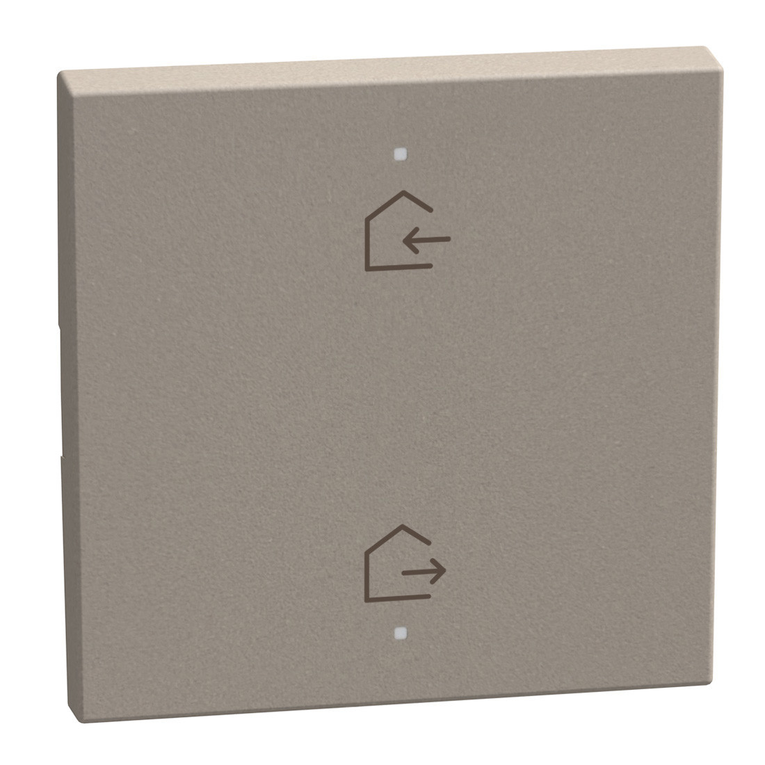 BTicino Schakelmateriaal Light Now - toets pictogram vertrek - aankomst myhome 2 modules - ston