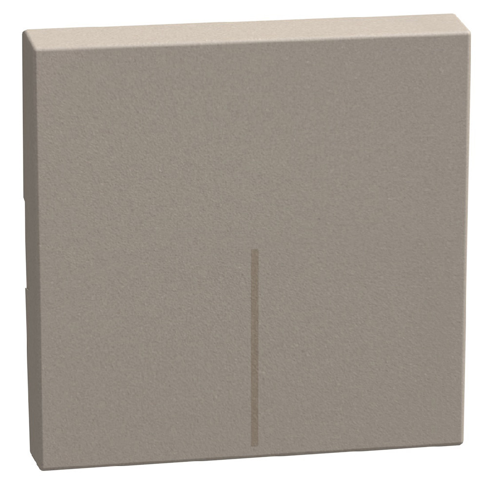 BTicino Schakelmateriaal Light Now toets voor bedieningen 2 modules - stone