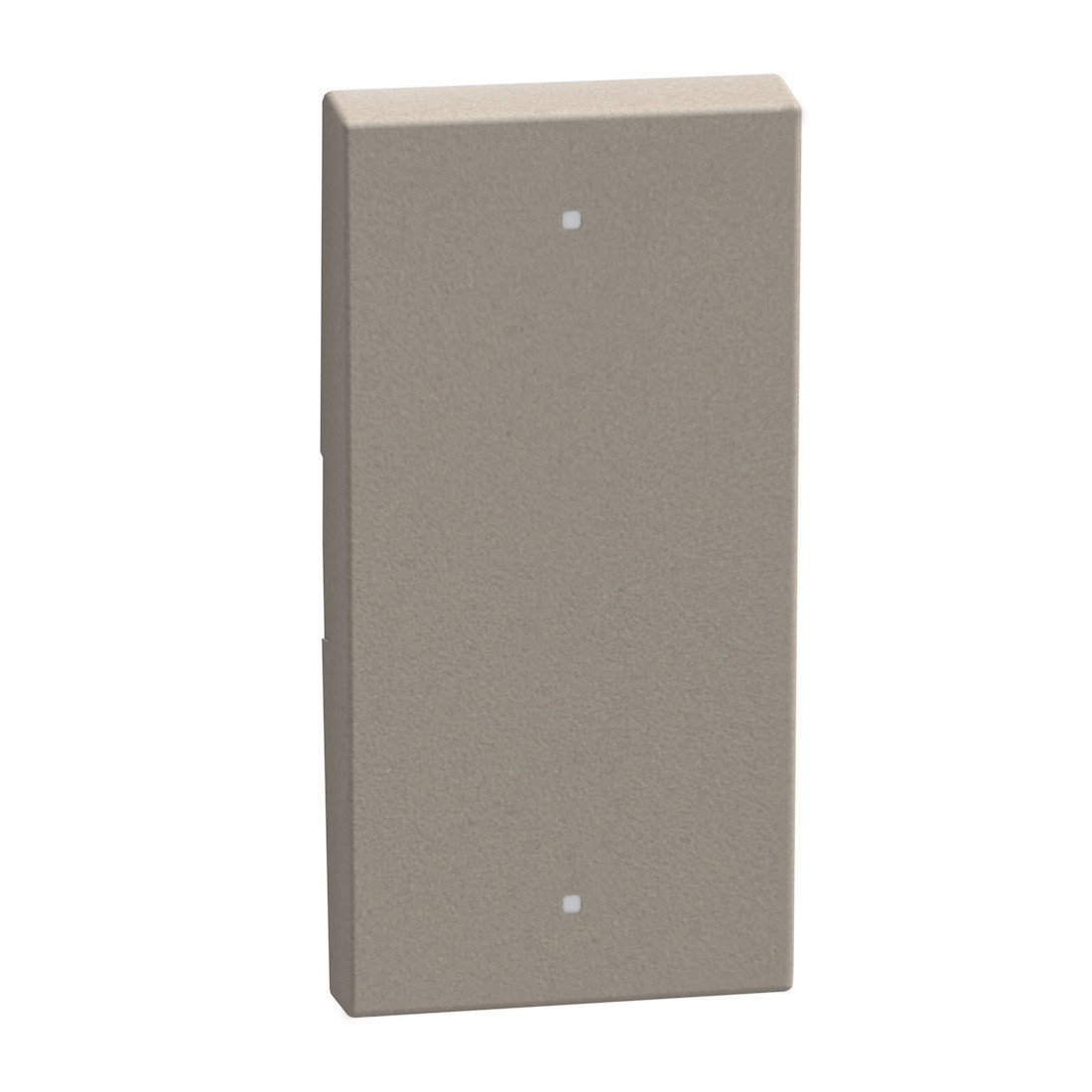 BTicino Schakelmateriaal Light Now - toets zonder symbool myhome 1 module - 2 functies - stone