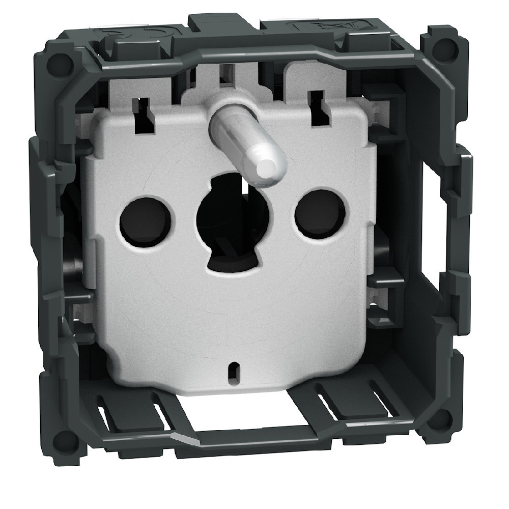 BTicino Schakelmateriaal Light Now vlakke WCD 2p+penaarde - 2 modules - samenstelbaar