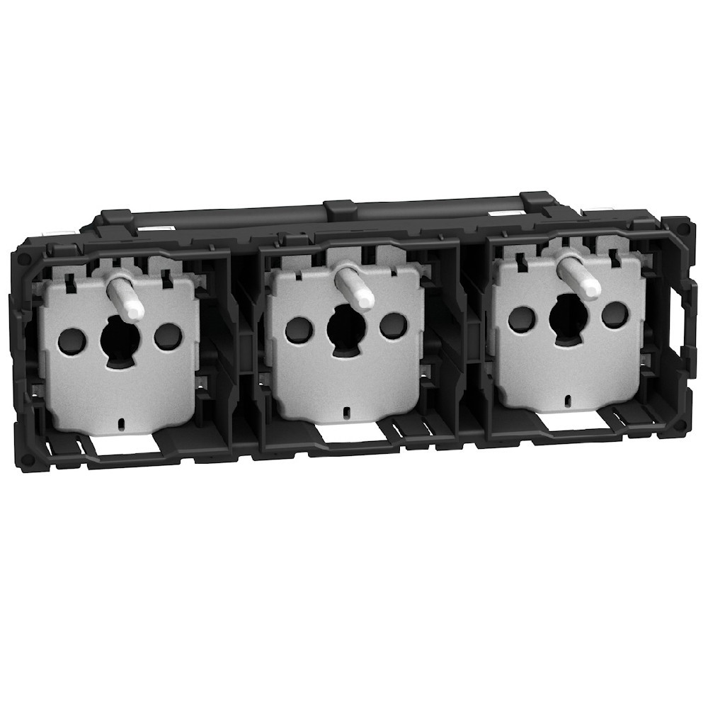 BTicino Schakelmateriaal Light Now vlakke WCD 3x2p+penaarde voorbedraad - 6 mod