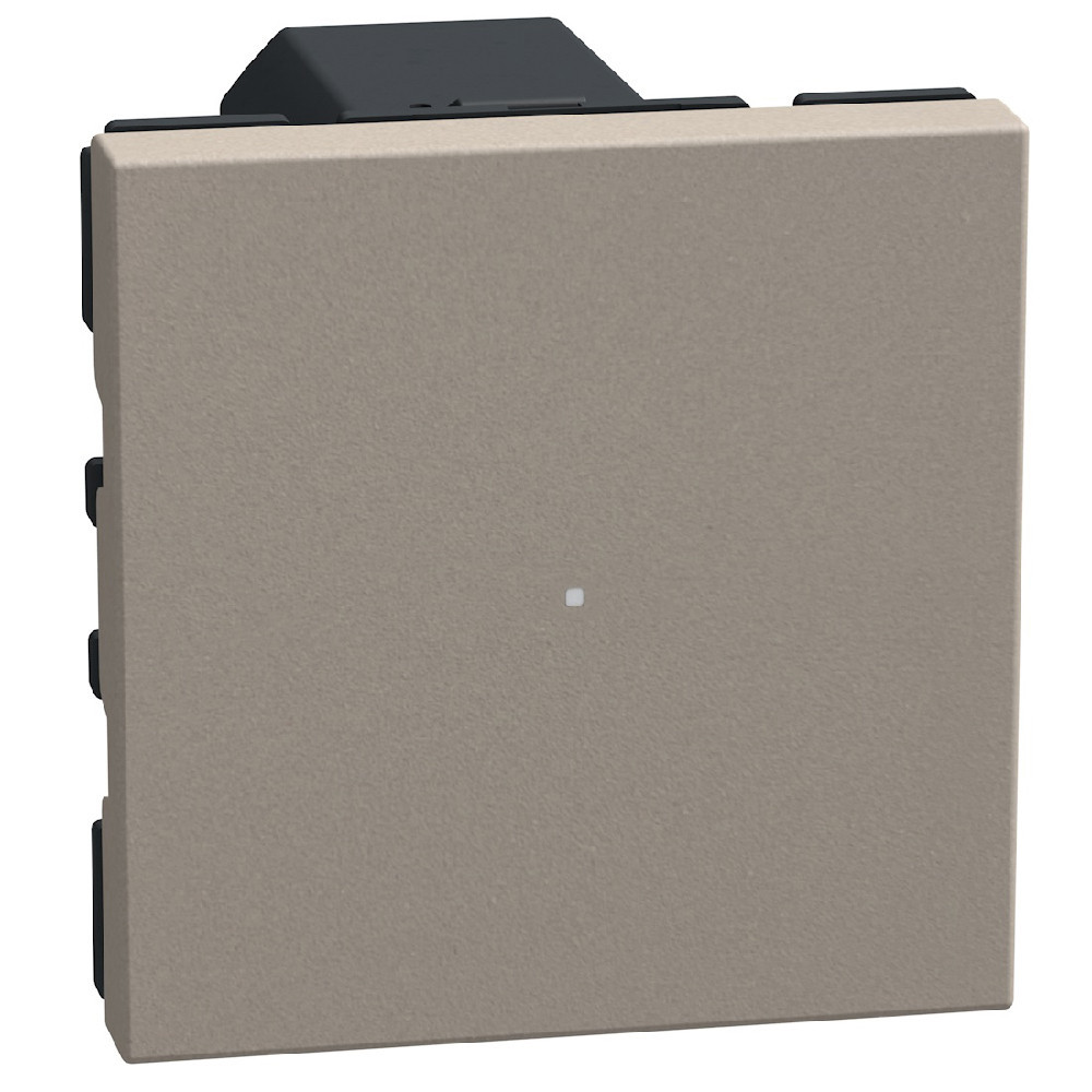 BTicino Schakelmateriaal Light Now WN - 2-draads dimmer 0 - 150W 2 modules - stone