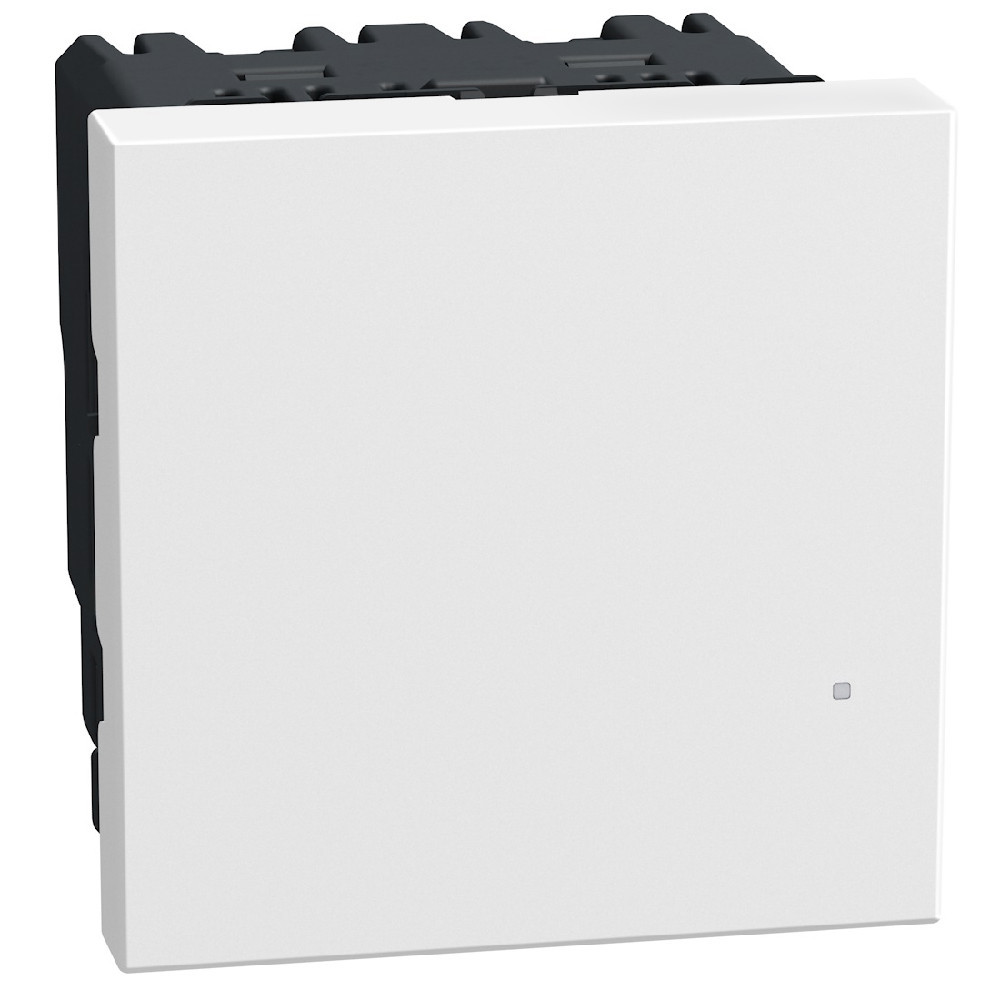 BTicino Schakelmateriaal Light Now WN - 3-draads dimmer 5 - 125W 2 modules - wit