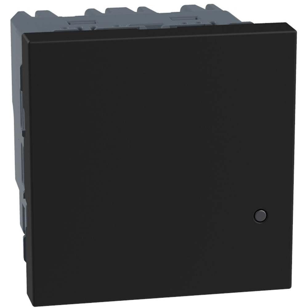 BTicino Schakelmateriaal Light Now WN - 3-draads dimmer 5 - 125W 2 modules - zwart