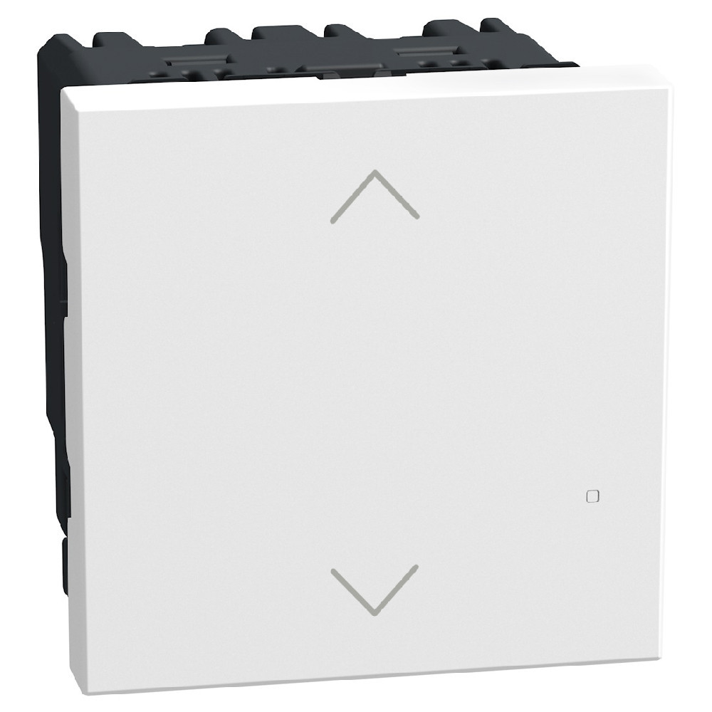 BTicino Schakelmateriaal Light Now WN - rolluikschakelaar 2 modules - wit