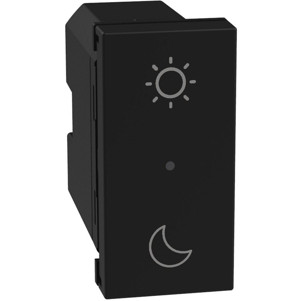 BTicino Schakelmateriaal Light Now WN - zender inbouw dag-nacht - zwart