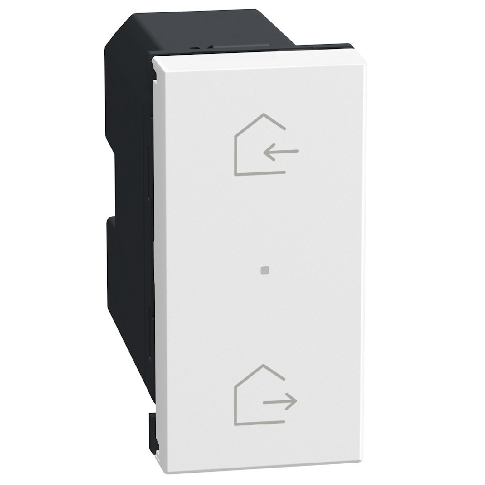 BTicino Schakelmateriaal Light Now WN - zender inbouw - vertrek - aankom