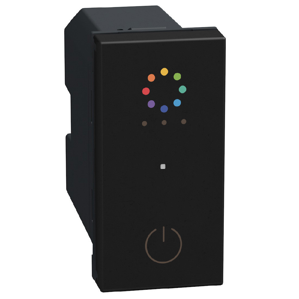 BTicino Schakelmateriaal Light Now WN - zender zonder batterij RGBW - zwart