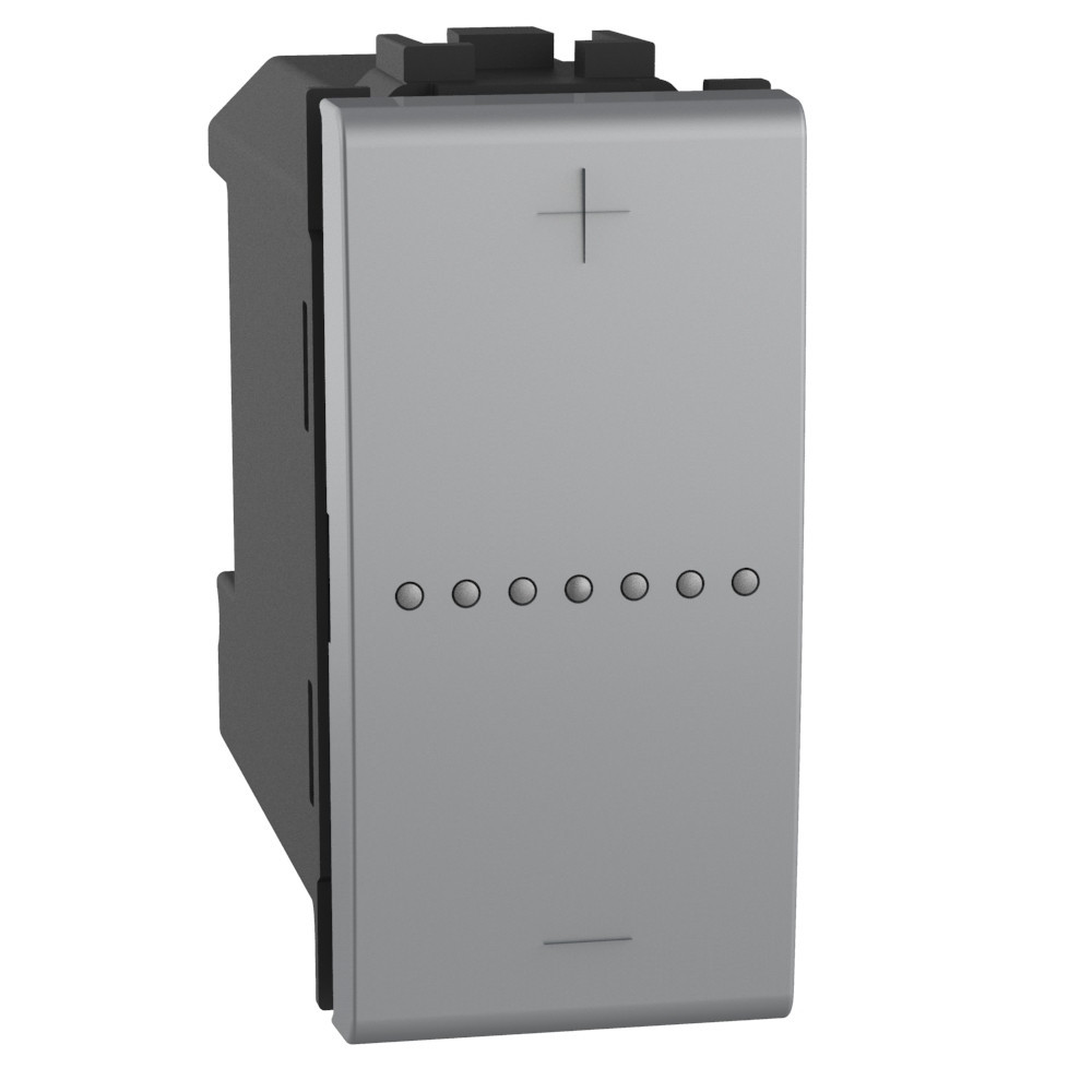 BTicino Schakelmateriaal Living Light universele drukknopdimmer met nul 1 mod tech