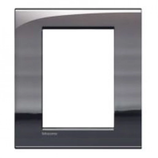 BTicino Schakelmateriaal Livinglight Air afdekraam tin 3+3 modules