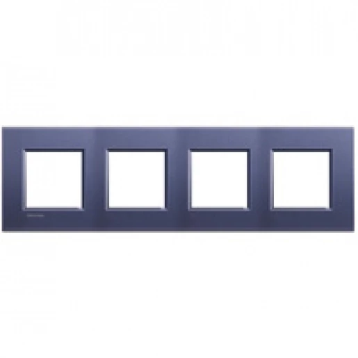 BTicino Schakelmateriaal Livinglight Rechthoekig afdekraam club 4x2modules