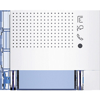 Bticino Sfera frontplaat afdekraam audio 1-voudig verticaal wit ip20