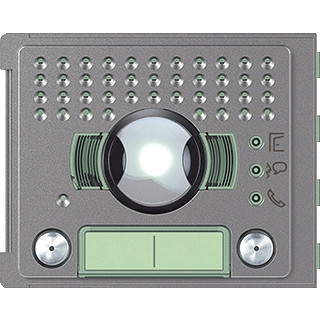Bticino Sfera frontplaat afdekraam av 2V 2R robur 1-voudig verticaal messing ip20