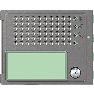 Bticino Sfera frontplaat afdekraam audio 1-voudig verticaal messing ip20