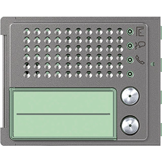 Bticino Sfera frontplaat afdekraam audio 1-voudig verticaal messing ip20