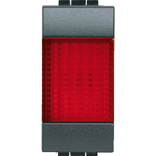 Bticino Verklikker living verlicht rood