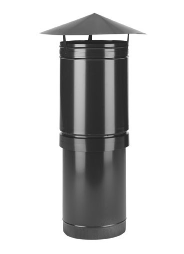 Burgerhout VENT DDV + KAP  250 ZWART