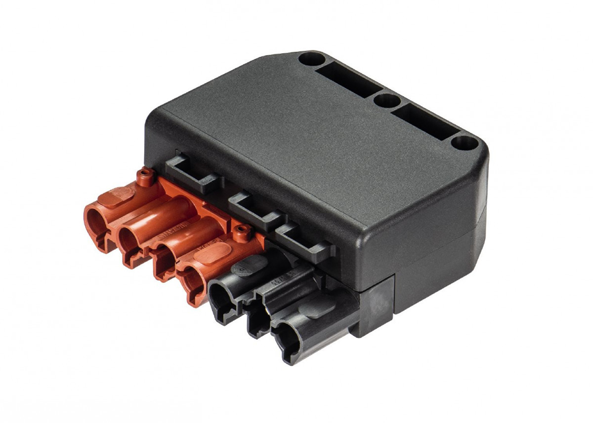 Busdeel Met trekontlasting ST18/7B1 zev zwaroodbruin M