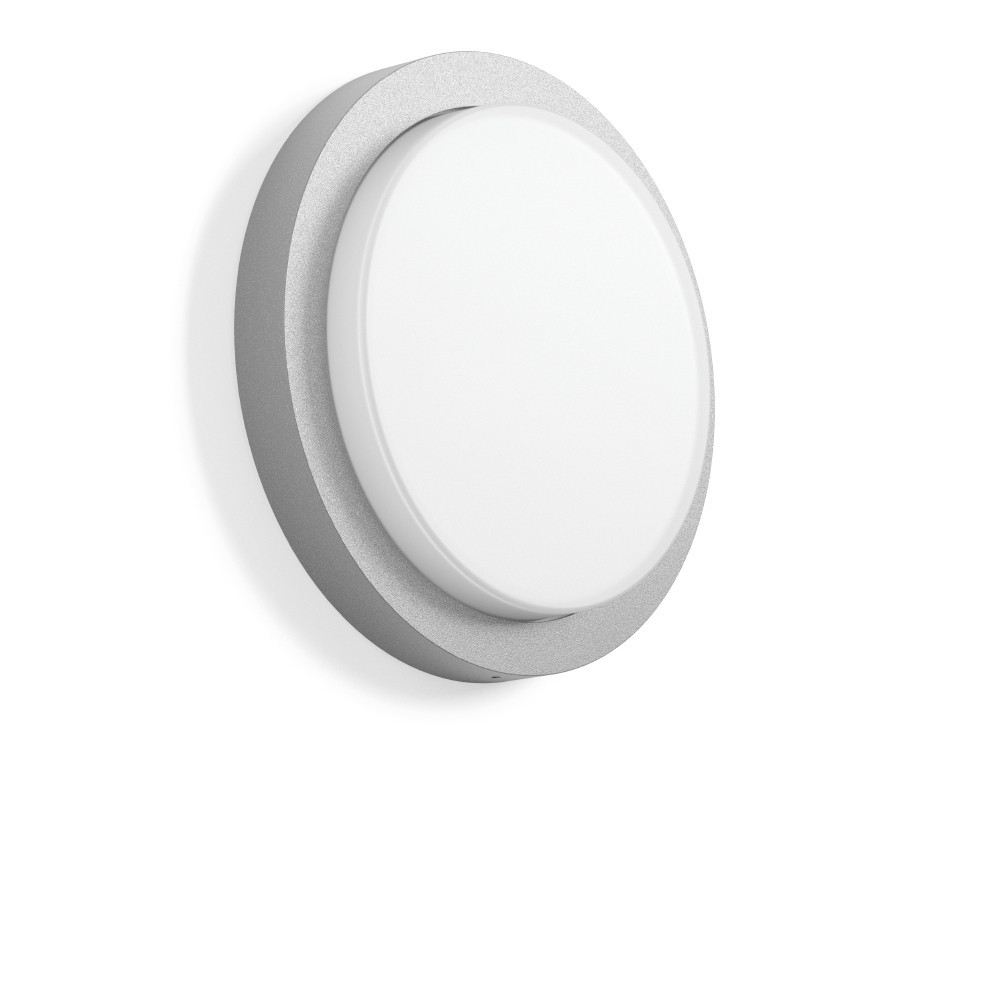 Cadero Disca, 10 W, 820 LM, 830, 840, zilver, on/off plafond- en wanda