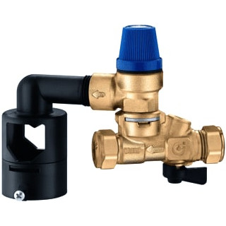 Caleffi INLAATCOMB 1/2”X1/2” 7BAR