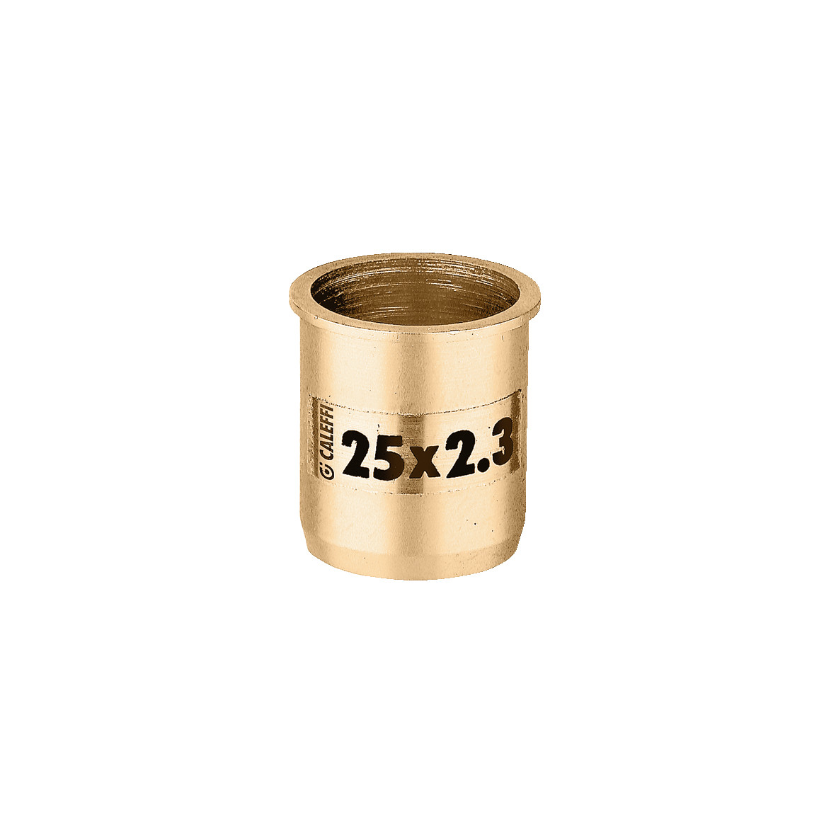 Caleffi Koppelingen voor draadaansluiting Verstevigingsbus. buisdiameter: Ø 25x2,3.